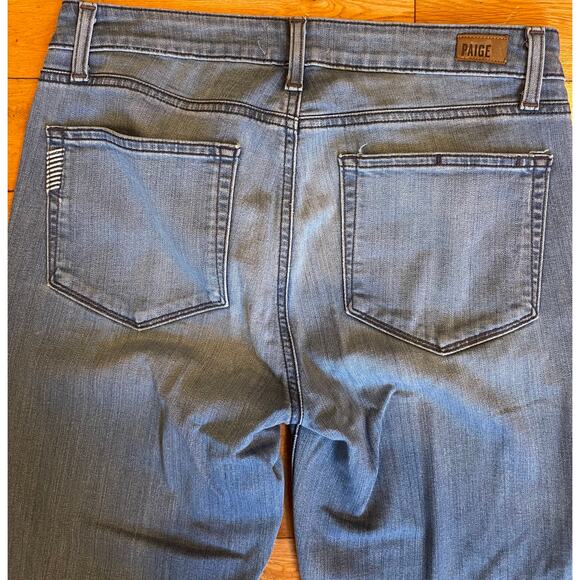 Paige‎ Denim Verdugo Ankle Jeans Mid Rise Medium Wash Straight Leg Size 30 - Picture 4 of 5